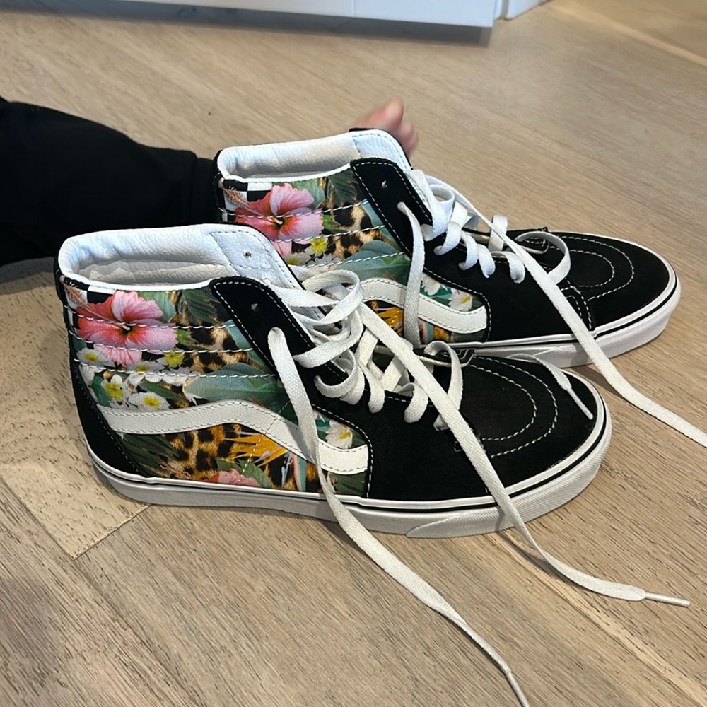 Vans limited edition high tops jungle